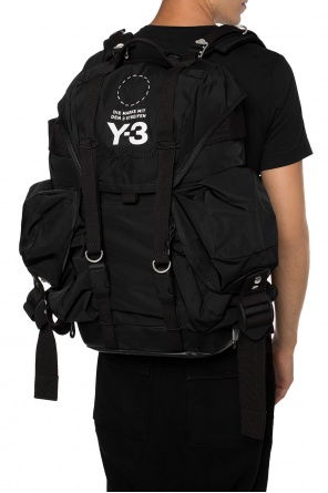 Logo-printed backpack, zdjęcie 2 Logo-printed backpack od Y-3 Yohji Yamamoto